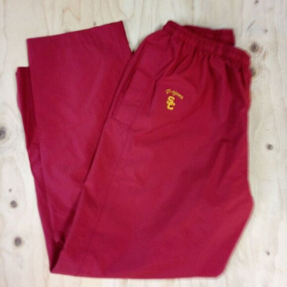 Vintage Nike USC Trojans Wind Pants Joggers Team Issue - Picture 1 of 9